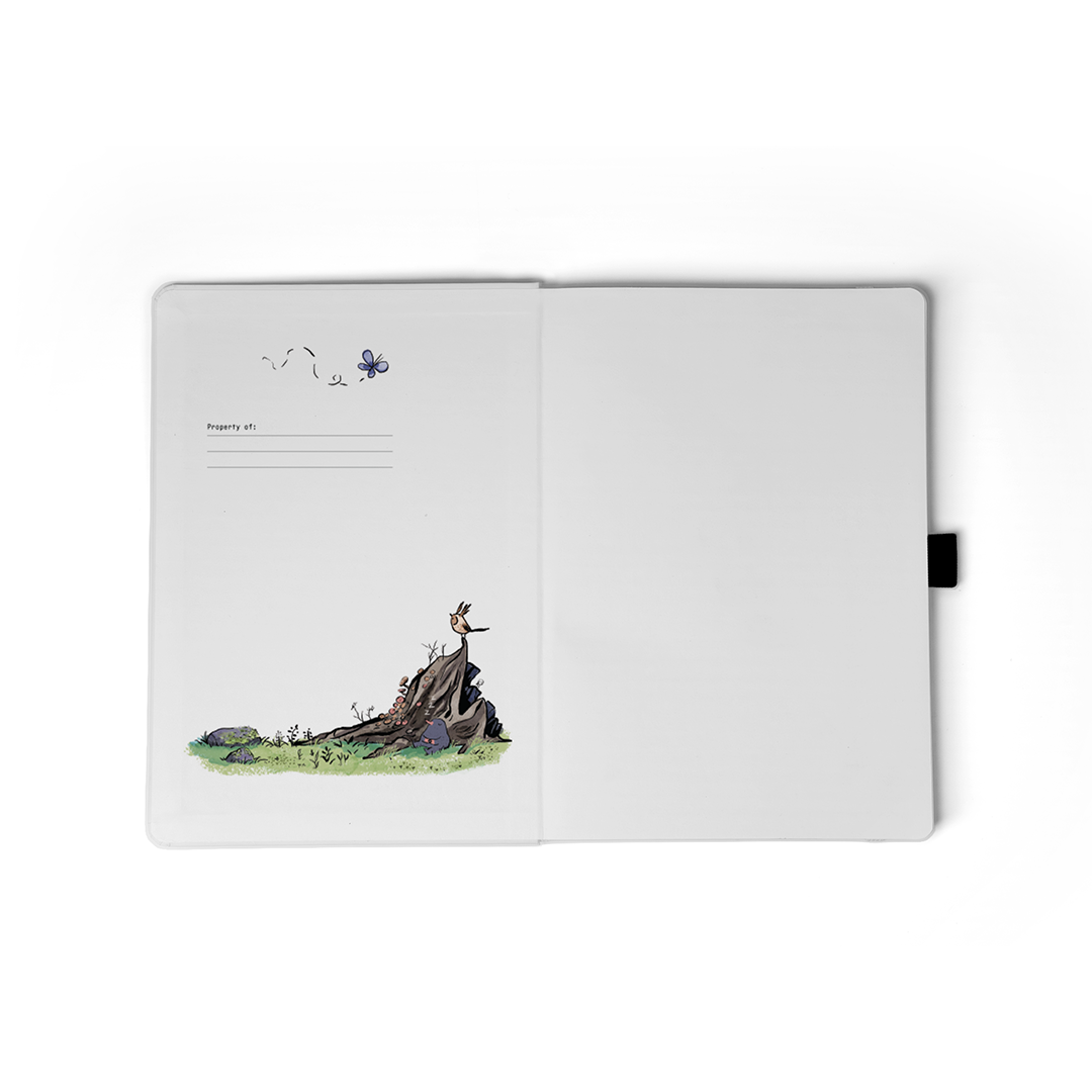 Black Cats Hardbound Layflat Notebook Journal
