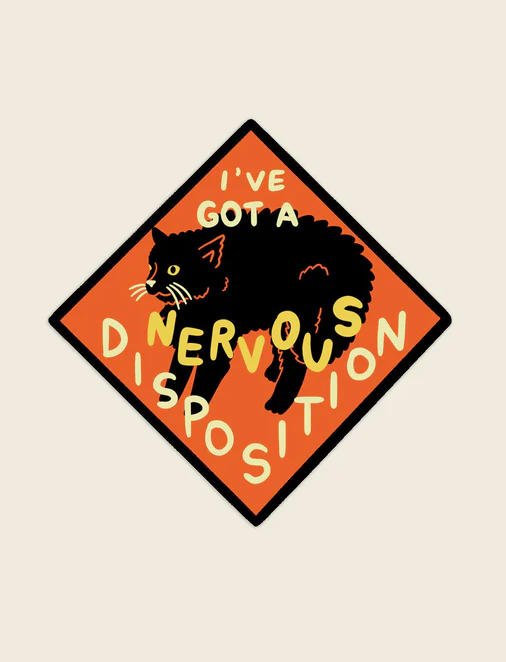 Nervous Disposition Vinyl Sticker