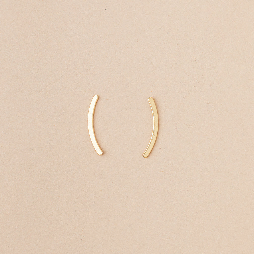 Comet Curve Studs