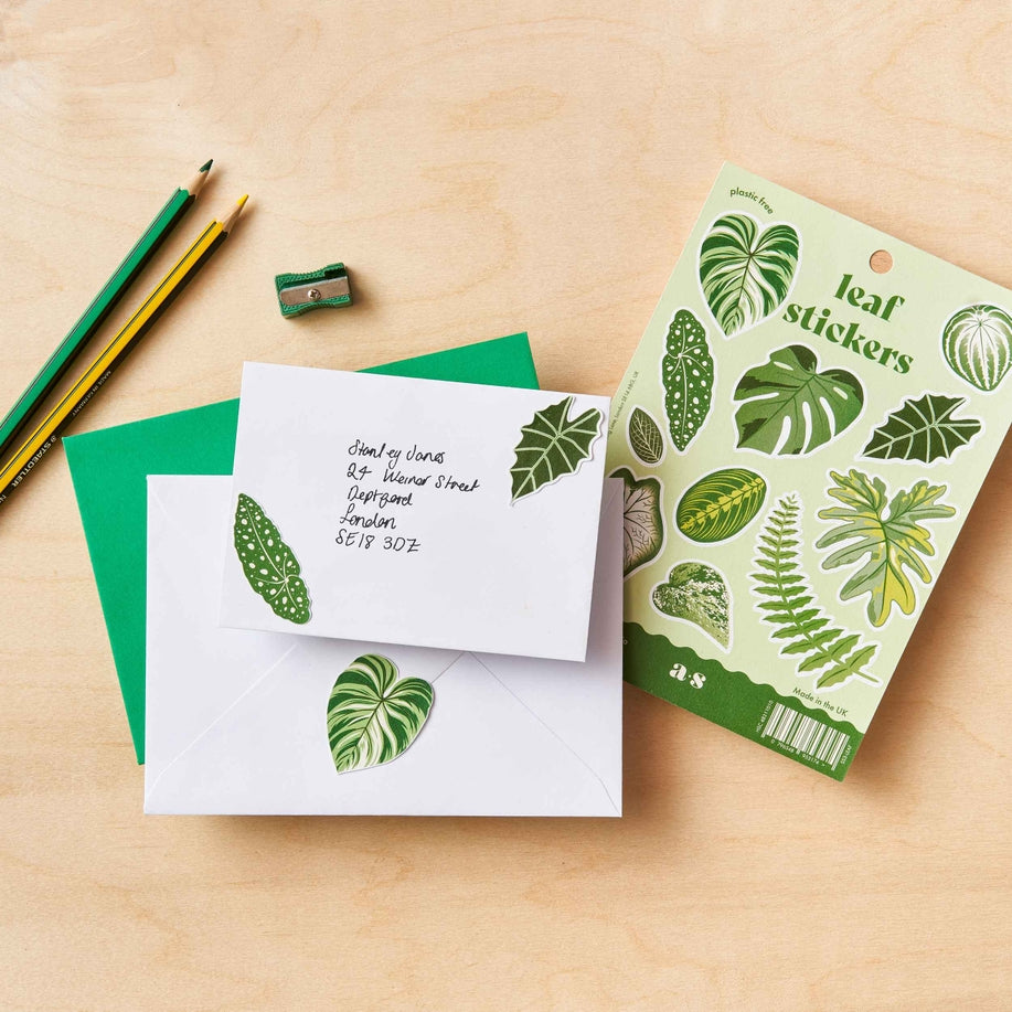 Houseplant Leaves - Sticker Sheet
