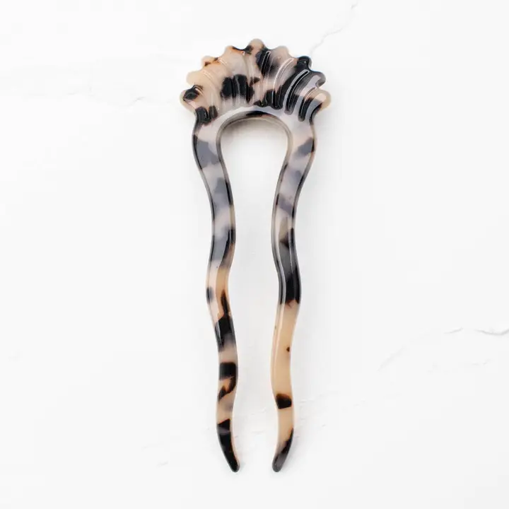 Antique Wave French Hair Pin