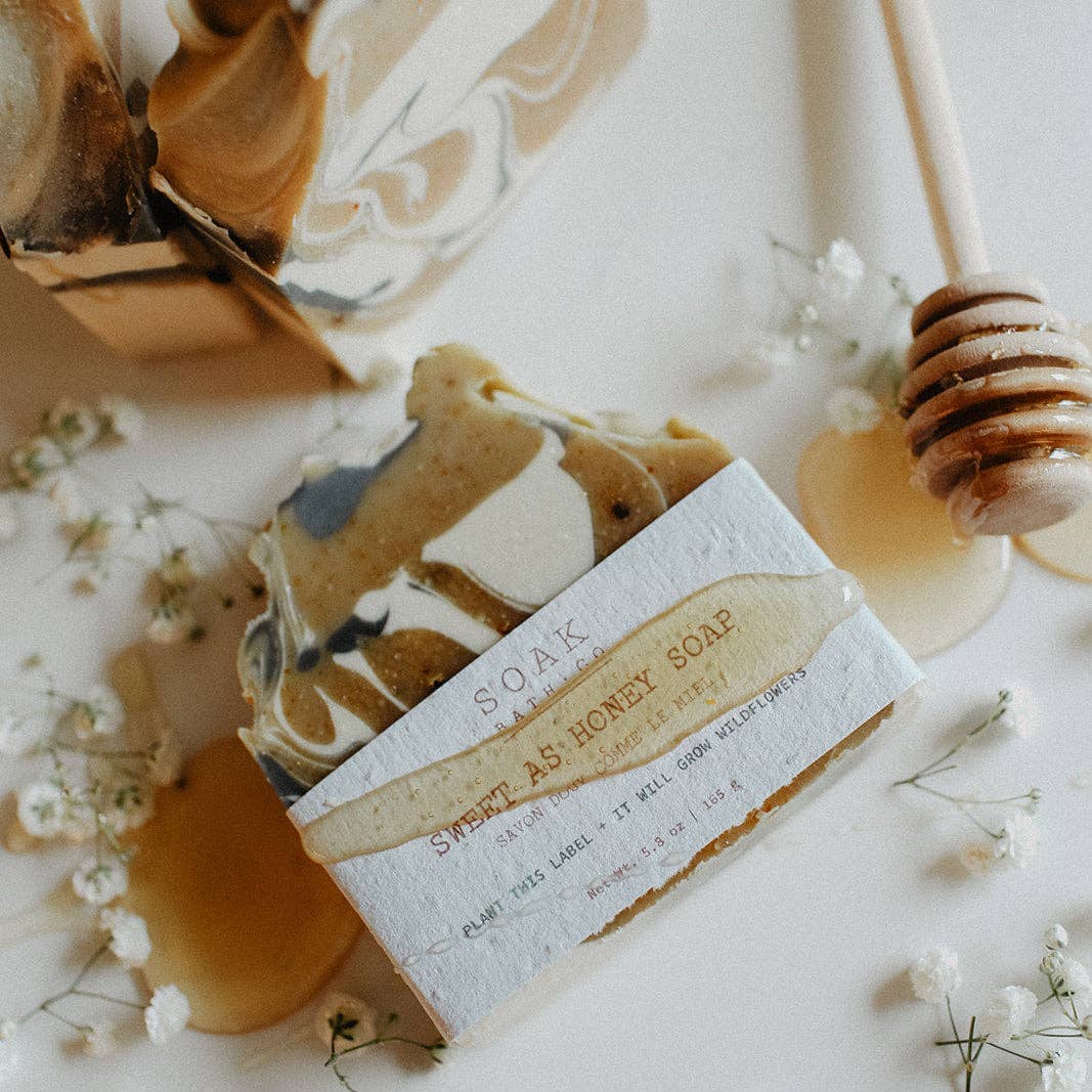Sweet As Honey Soap Bar - Made in Canada