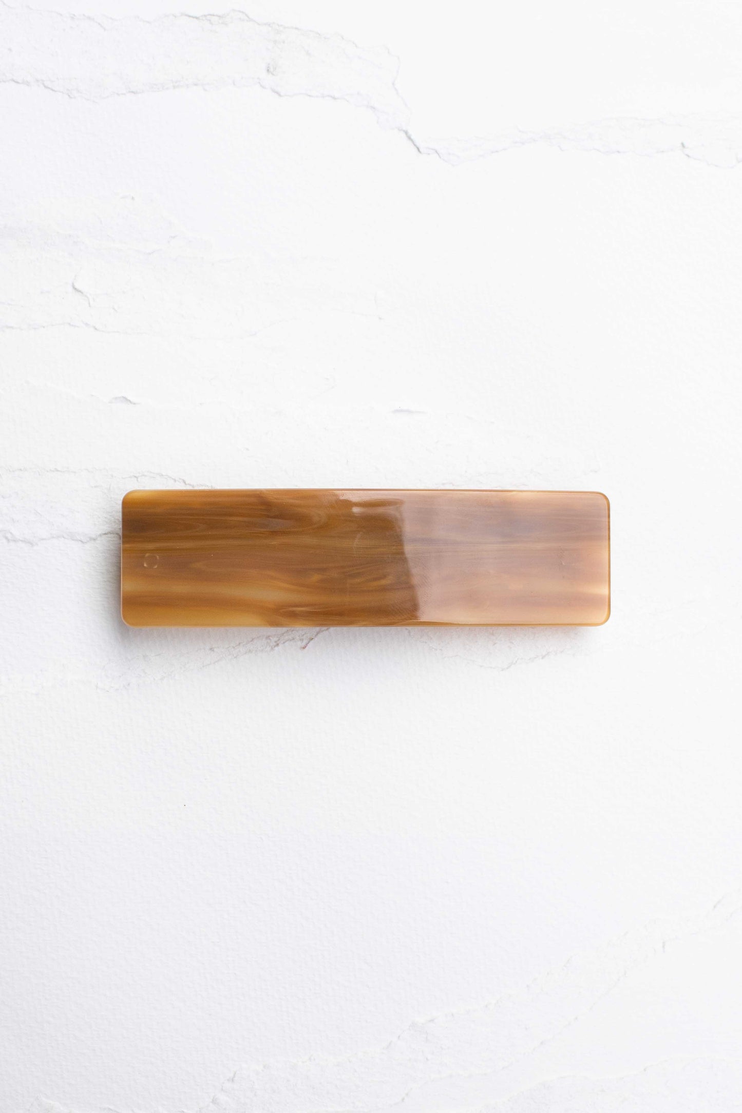 Rectangular Glossy Hair Barrettes