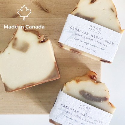 Canadian Maple Soap Bar - Made in Canada