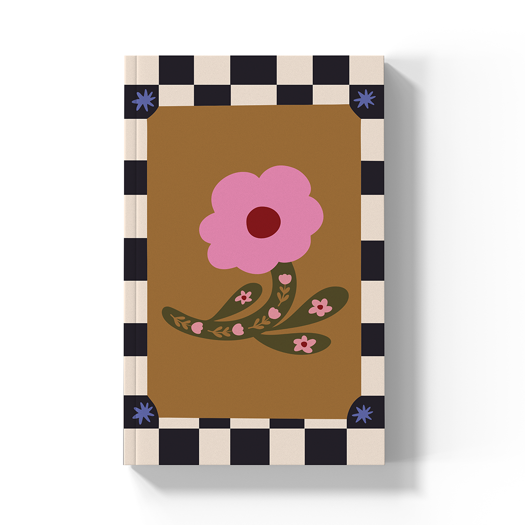 Fancy Stem Classic Layflat Notebook Journal LFC2545L