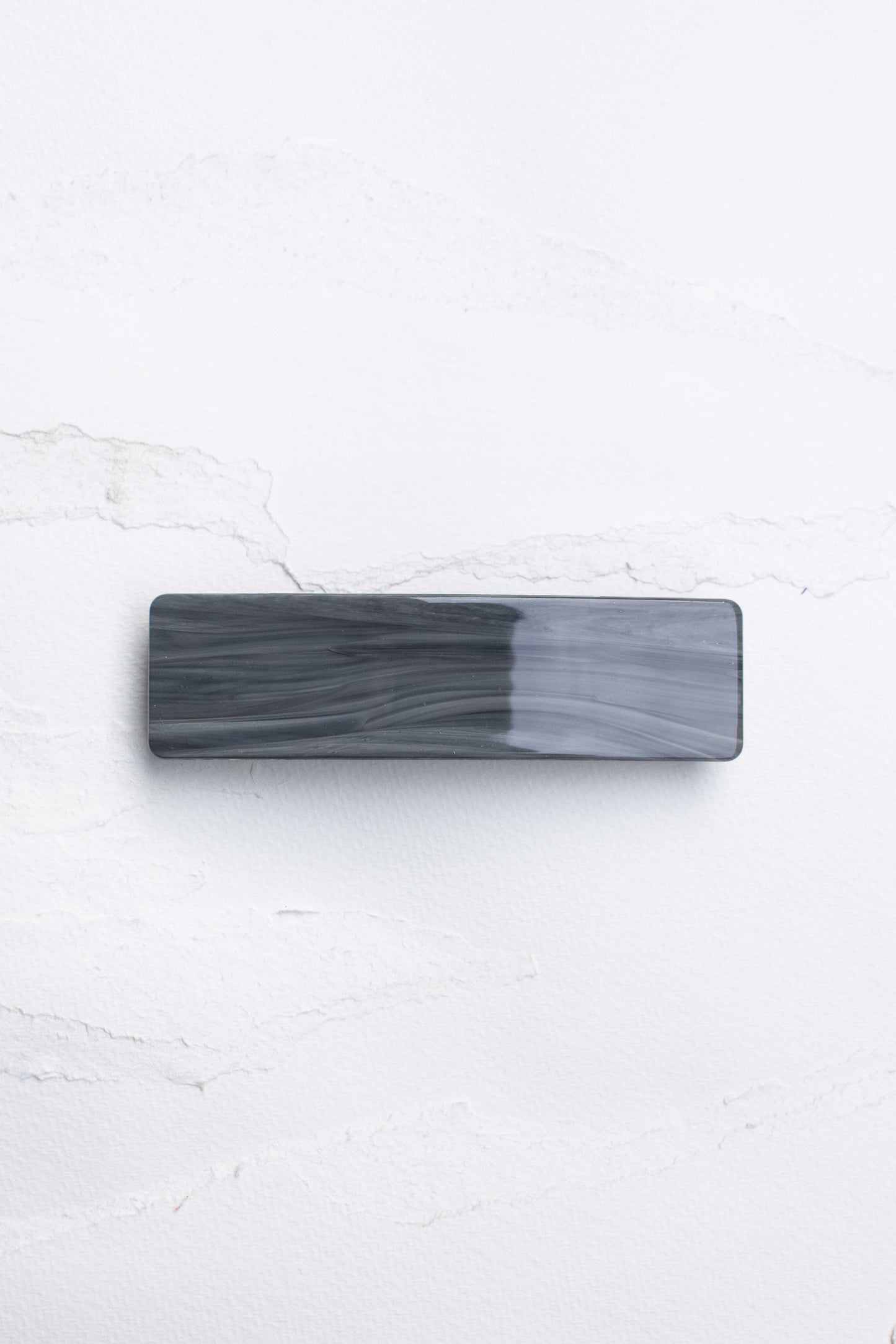 Rectangular Glossy Hair Barrettes