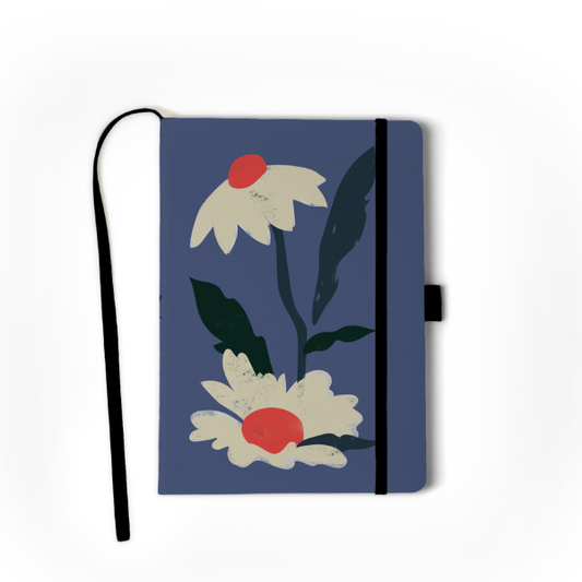 Daisy Stem Hardbound Layflat Notebook Journal