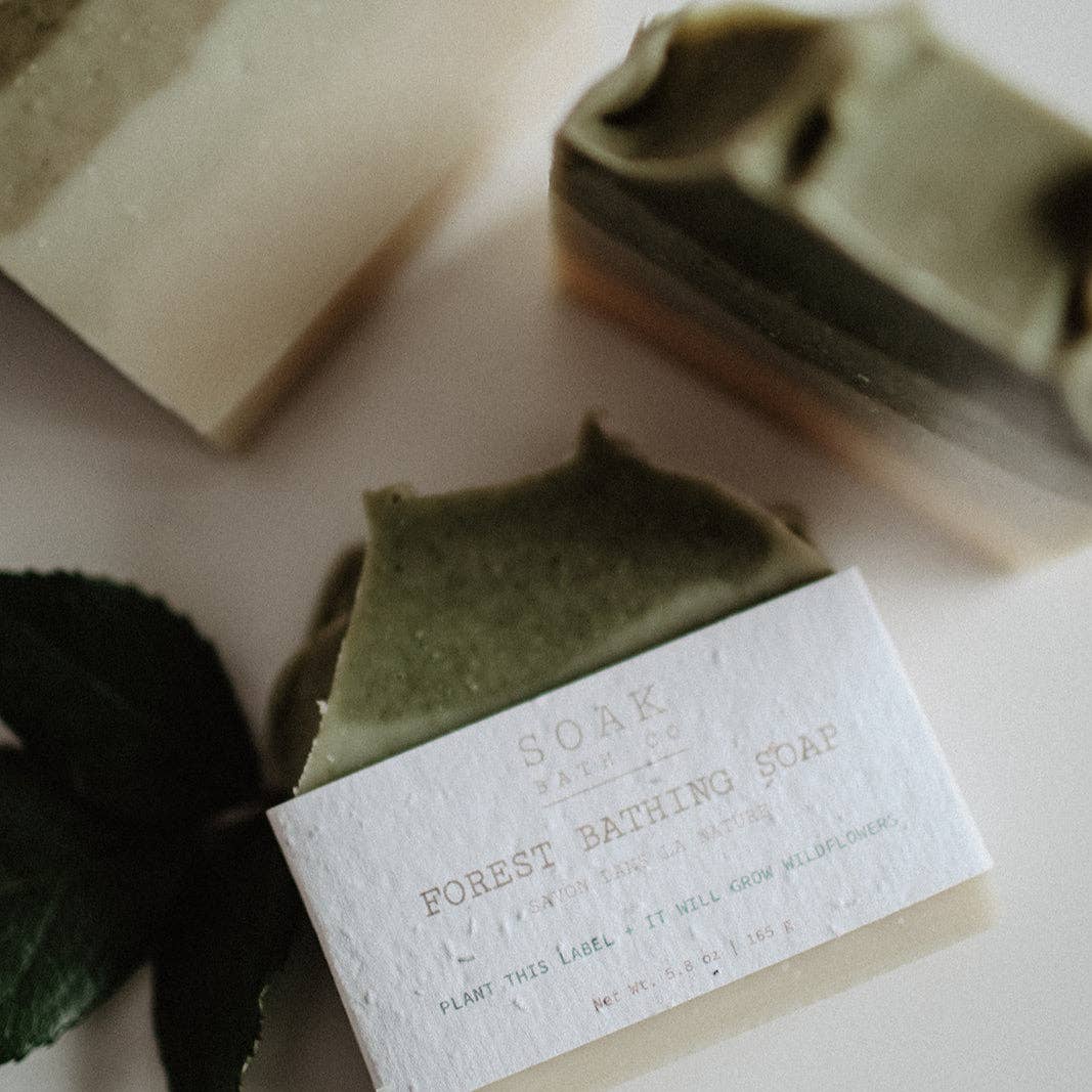 Forest Bathing Soap Bar - Canadian Handmade