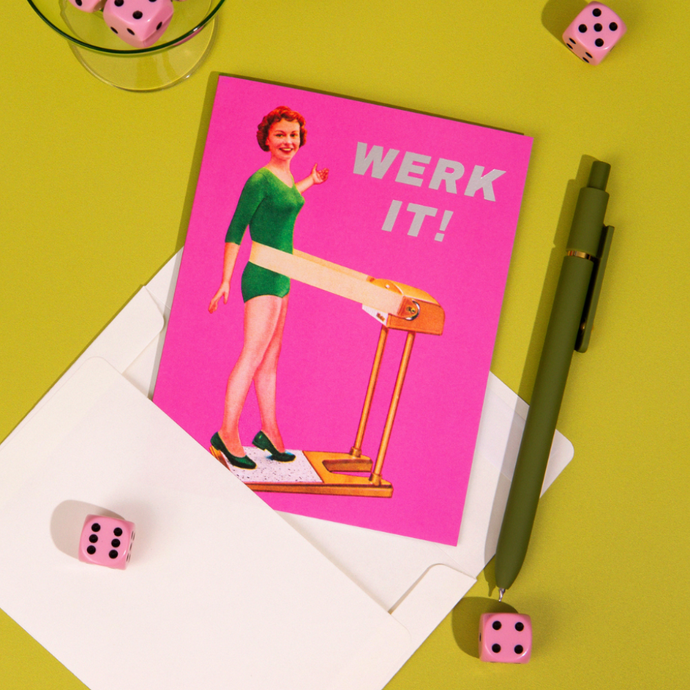 Werk It! – Foil Friendship ✿ Encouragement Card
