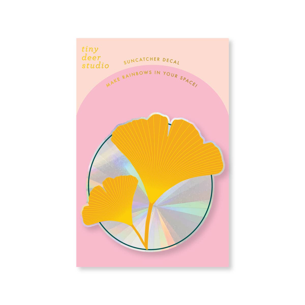 Ginko - Sun Catcher Decal