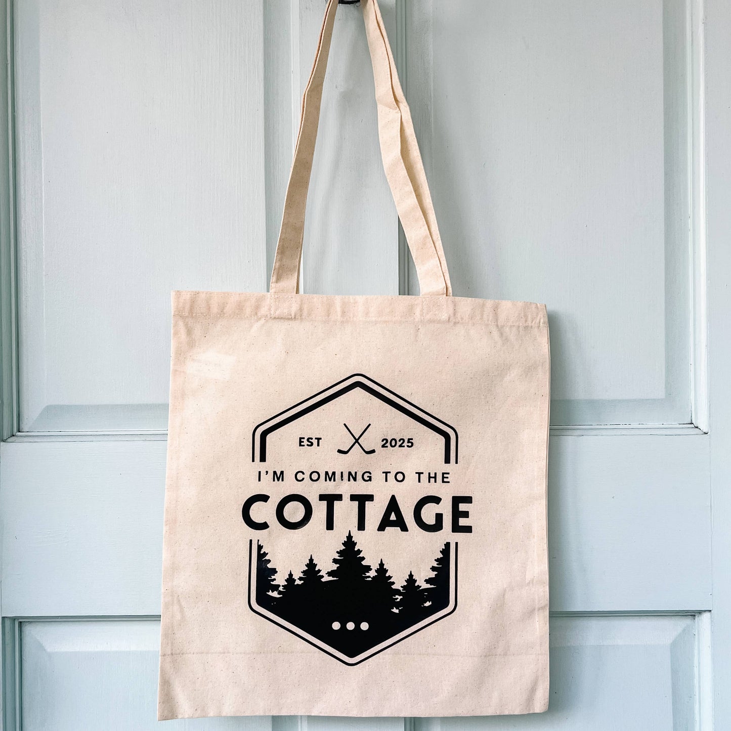 I'm Coming to the Cottage - Heated Rivalry Tote Bag