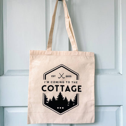 I'm Coming to the Cottage - Heated Rivalry Tote Bag