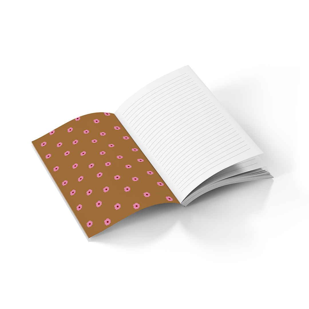 Fancy Stem Classic Layflat Notebook Journal LFC2545L