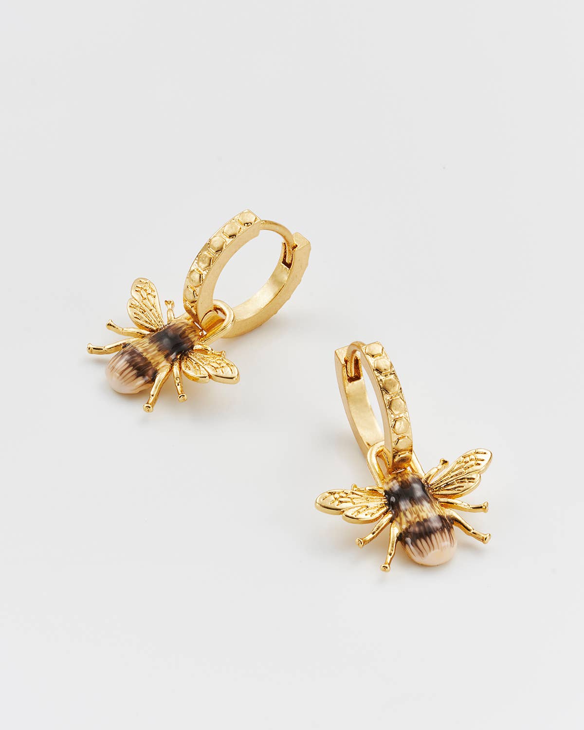 Bee Huggie Earrings