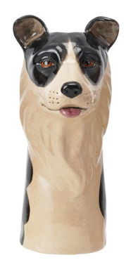 Stoneware Dog Vases