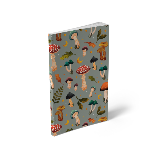 Mushroom Garden Classic Layflat Journal Notebook