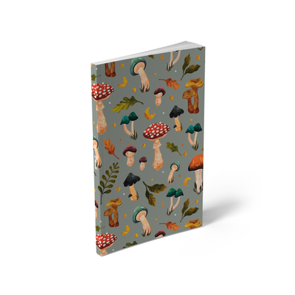 Mushroom Garden Classic Layflat Journal Notebook