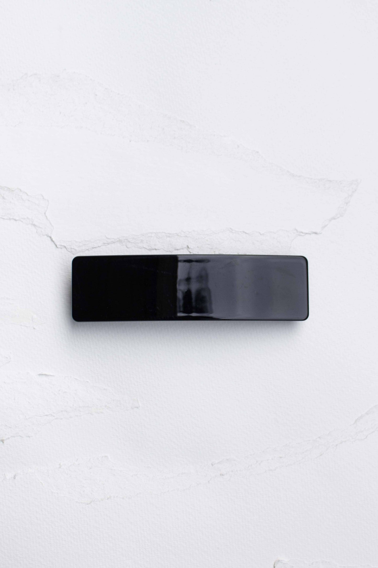 Rectangular Glossy Hair Barrettes