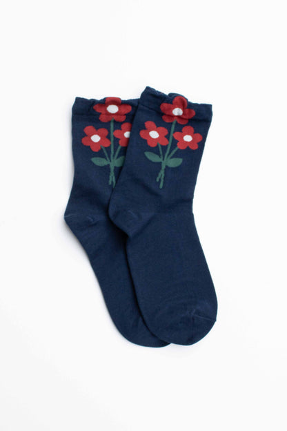 Retro Bloom Socks