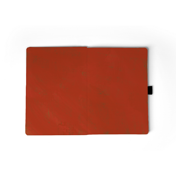Poppy Stem Soft Touch Hardbound Layflat Notebook
