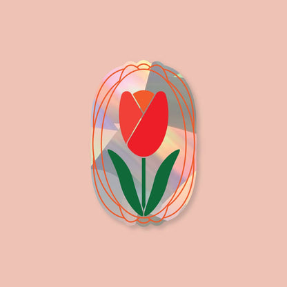 Tulip - Sun Catcher Decal