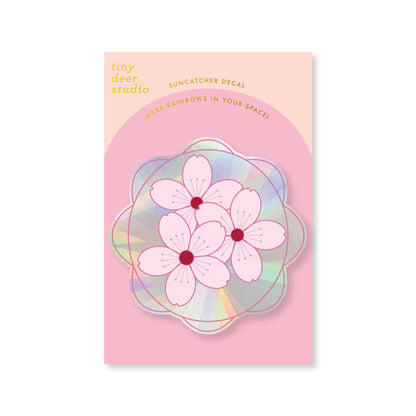 Cherry Blossoms - Sun Catcher Decal