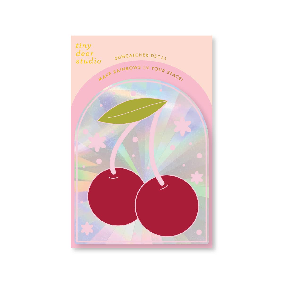 Cherries - Sun Catcher Decal