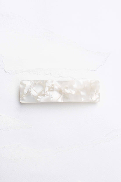 Rectangular Glossy Hair Barrettes