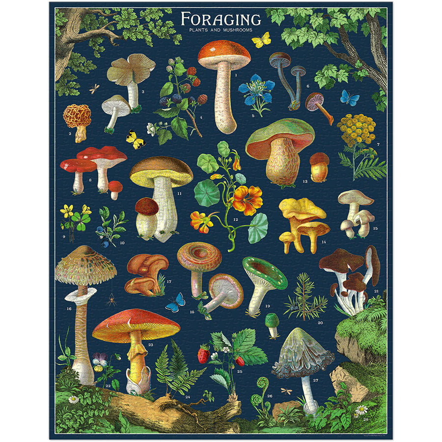 Vintage Foraging Puzzle