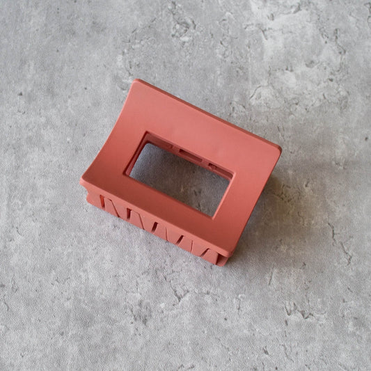 Rectangle Matte Hair Claw