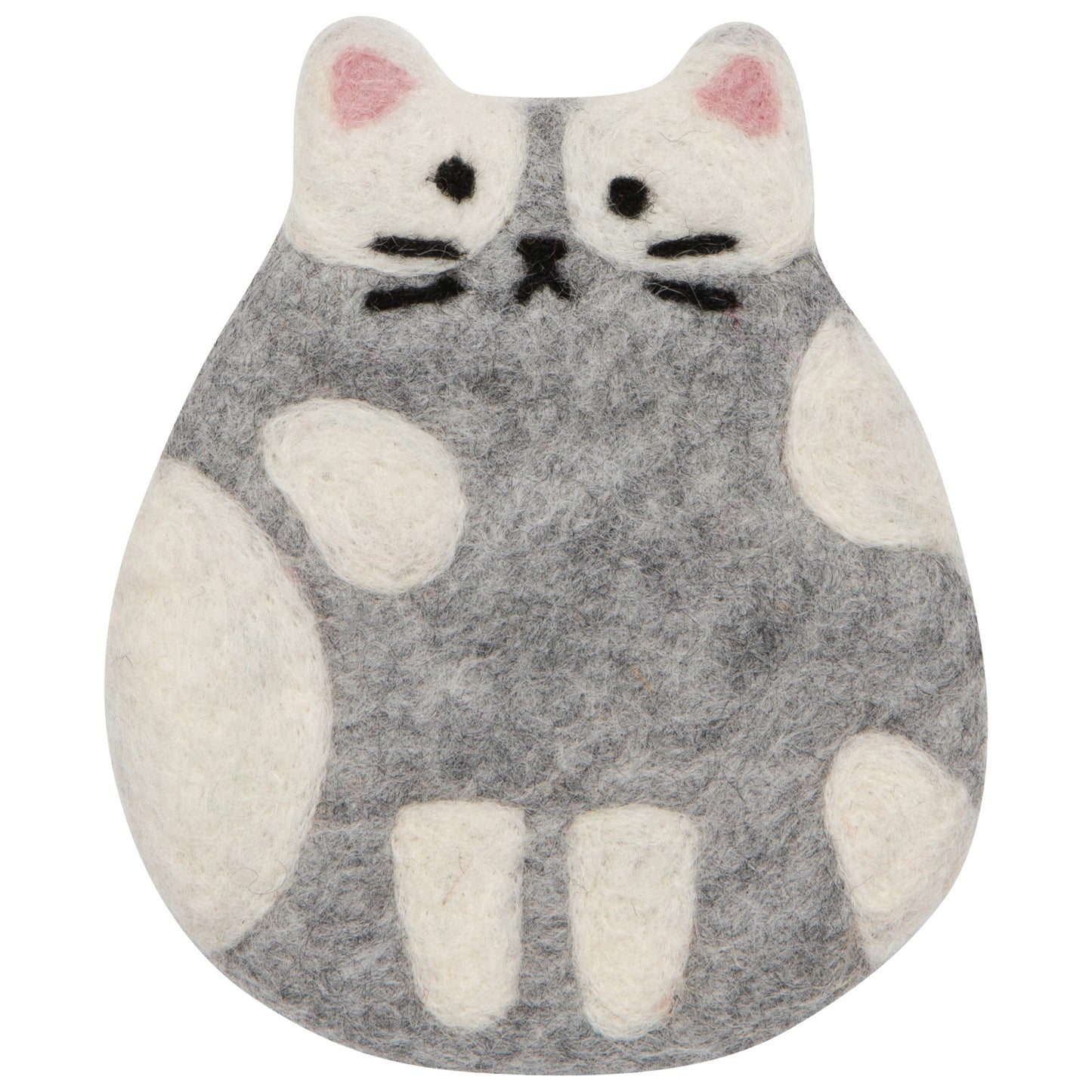 Cat Club Felt Coasters