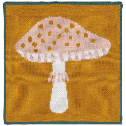 Mushroom Gems -  Knit Dishcloth Set