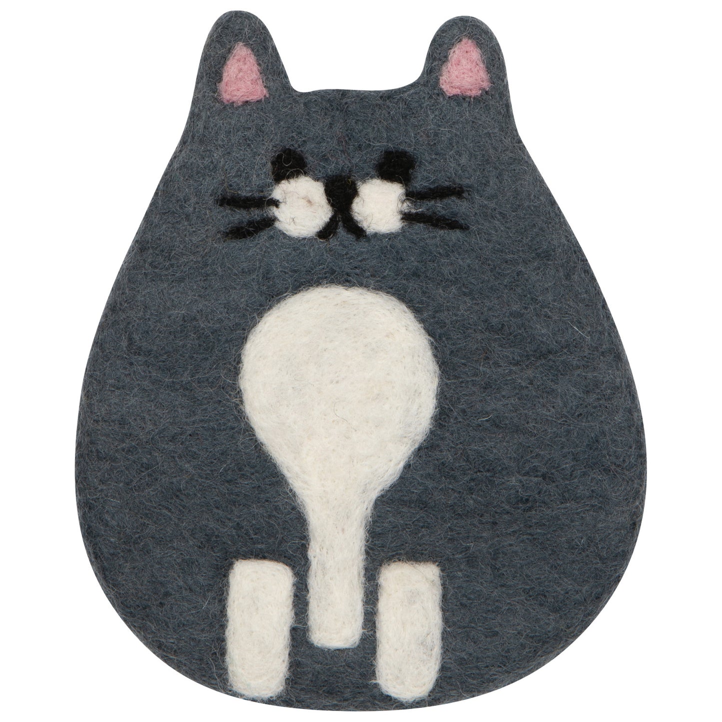 Cat Club Felt Coasters