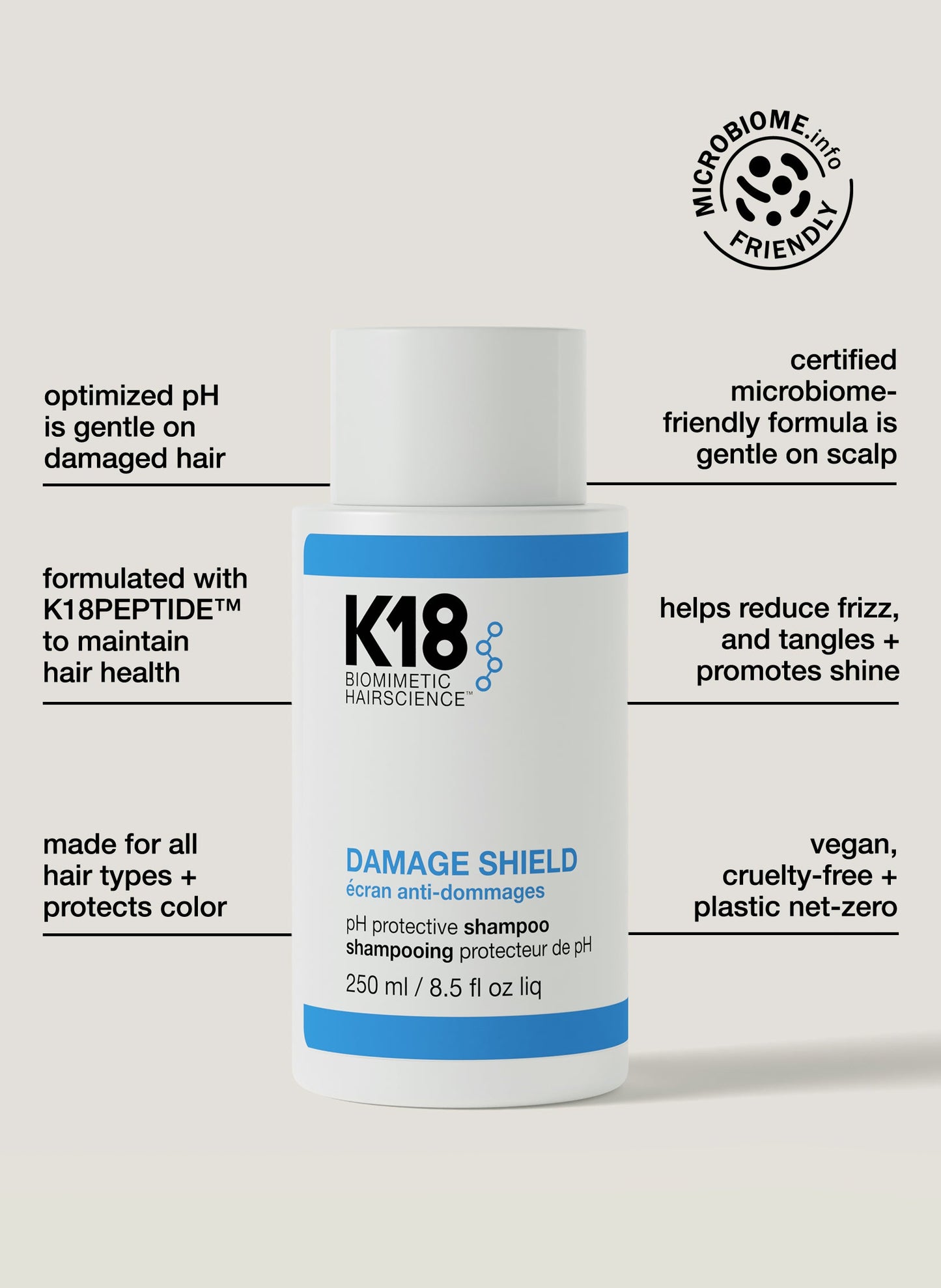 Damage Shield pH Protective Shampoo - K18