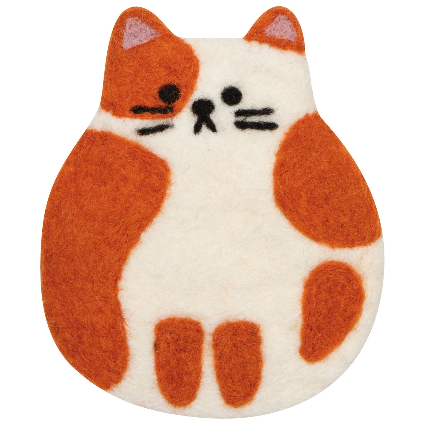 Cat Club Felt Coasters