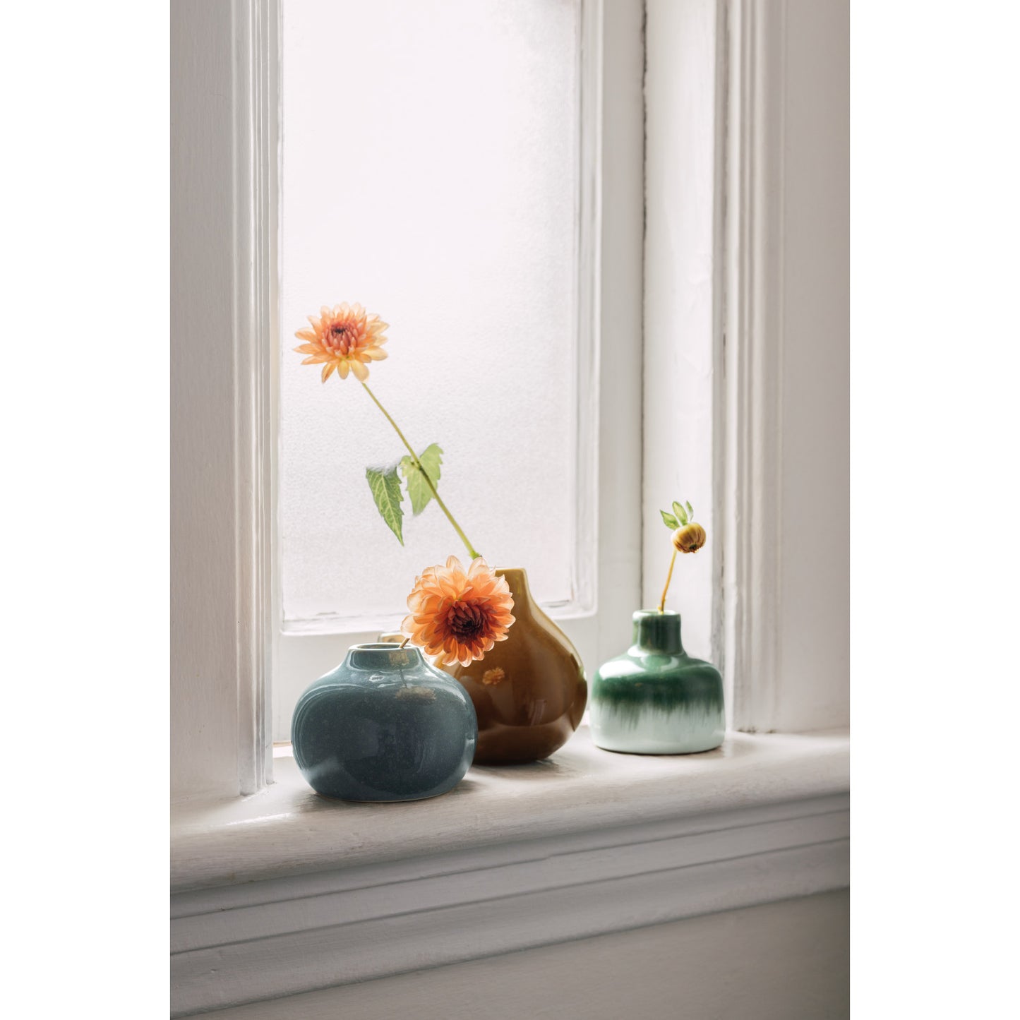 Ceramic Bud Vase - Moss