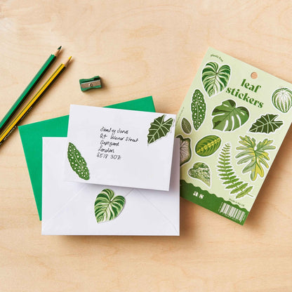 Houseplant Leaves - Sticker Sheet