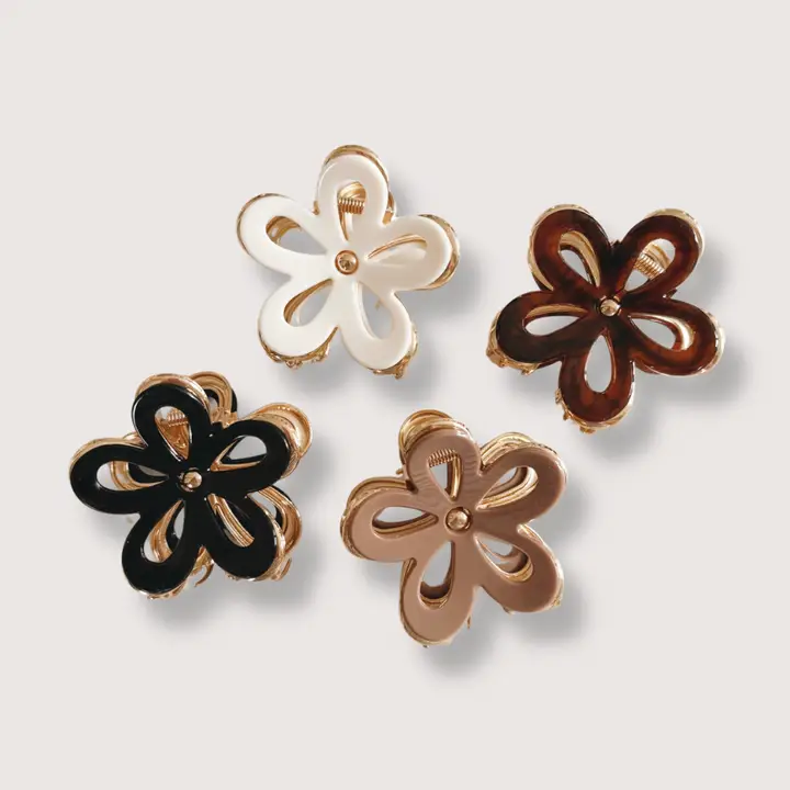 Gold Flower Claw
