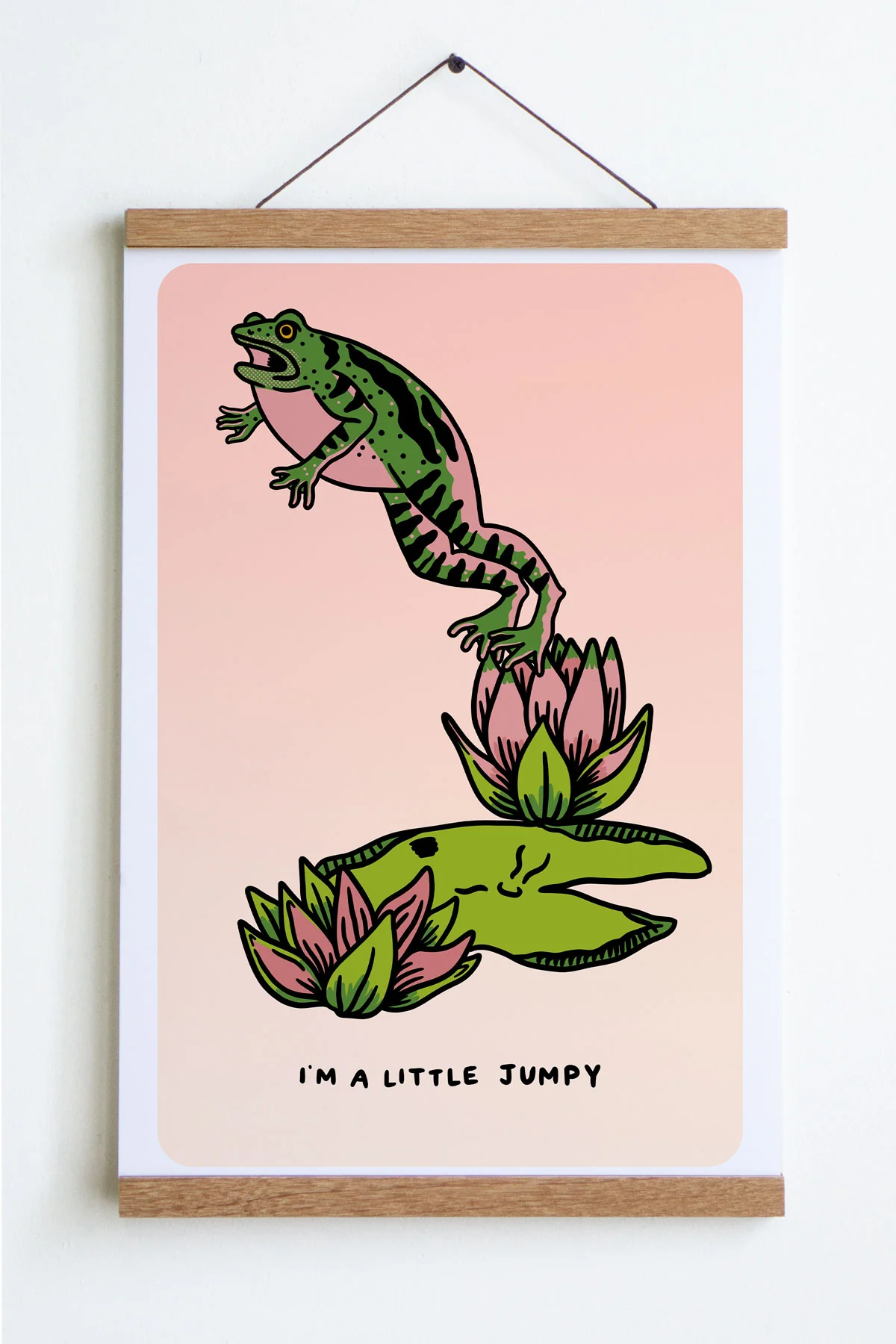 Jumpy Frog Print