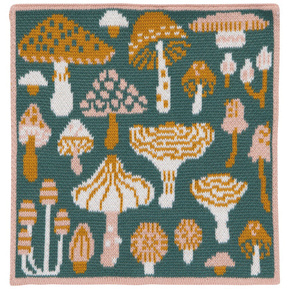 Mushroom Gems -  Knit Dishcloth Set